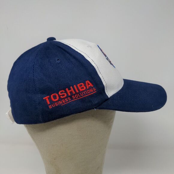 Detroit Pistons Men's NBA Ben Wallace Strapback Hat Blue White Embroidered #36 - Picture 6 of 12